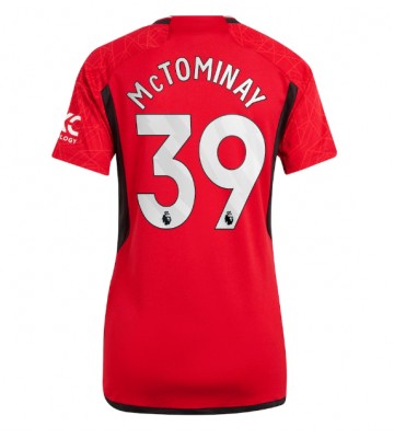 Manchester United Scott McTominay #39 Hjemmebanetrøje Dame 2023-24 Kort ærmer